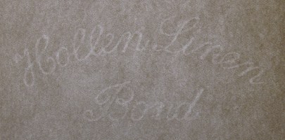 Hollen Linen Bond marca al agua