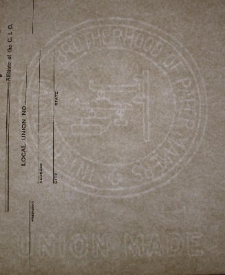 International Brotherhood of Papermakers - Union Made marca al agua International Brotherhood of Papermakers - Union Made marca al agua