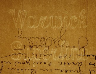 Warwick Superfine marca al agua