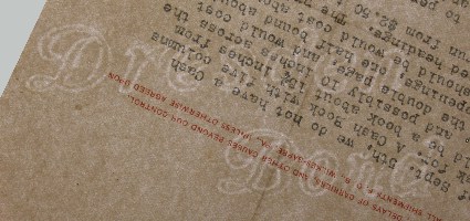 Dresden Bond marca al agua