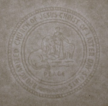 Reorganized Church of Jesus Christ of Latter Day Saints - Peace marca al agua Reorganized Church of Jesus Christ of Latter Day Saints - Peace marca al agua